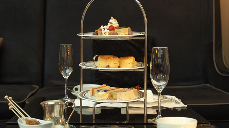 Afternoon Tea For Two With Champagne